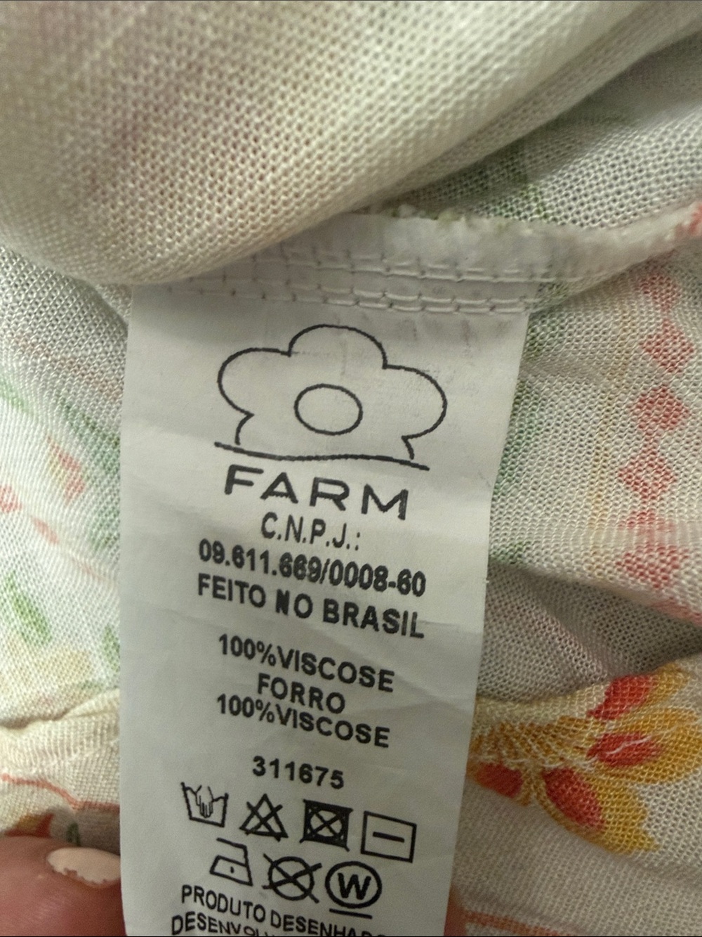 FARM Rio Short Garden Dress Size M - Picture 4 of 7